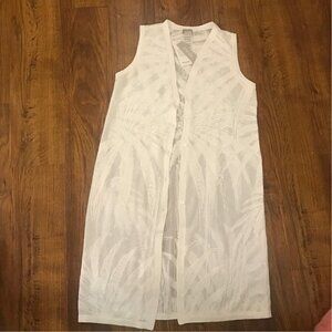 NWT Chico's palm sweater vest